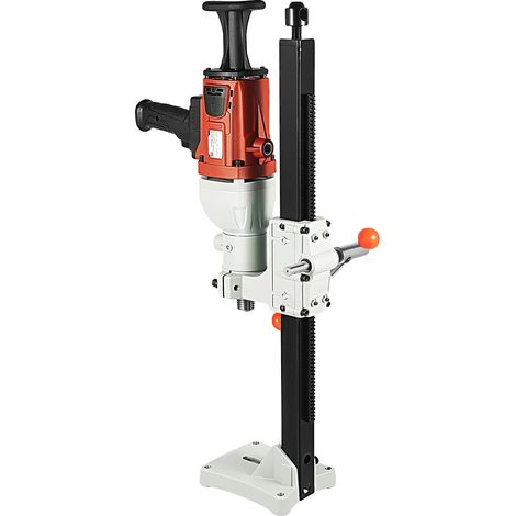 Taladradora de hormigón, 2200 W de potencia, soporte ajustable, color rojo. (1/2)