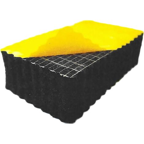Isolation phonique, RS PRO en Nitrile, PVC, 1m x 1m x 6mm ( Prix pour 1 )