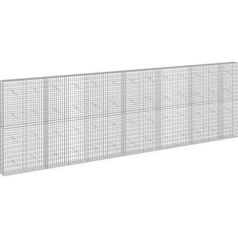 Gabione con Filo da 3,5 mm e Rete da 5x10 cm 650x20x200 cm