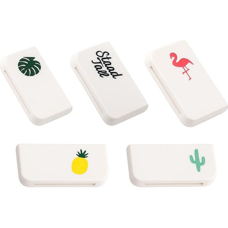 ZXUPIO Pastillero pequeño de 5 piezas, 3 compartimentos, mini organizador de pastillas para 1 día, organizador de pastillas de viaje, caja de medicamentos para vitaminas, aceite de pescado y medicamen