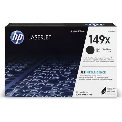 HP Cartouche de toner LaserJet authentique noir 149X grande capacité