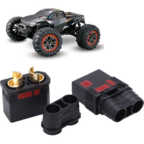 Kit de Connecteurs QS8 Mâle et Femelle pour Batteries RC et ESC - Modèles Radiocommandés (1/5)