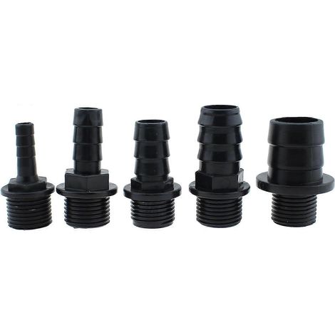 Kit de buses, adaptateur de remplacement de buses, buses en plastique adaptées aux aquariums, bassins et aquariums. (1/5)