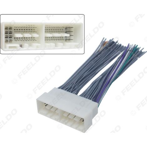 35-pin + 38-pin audio/CD cable adapter compatible with Kia K2/K3/K4, Hyundai Elantra and New Tucson. (1/5)