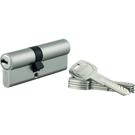 Cylindre de serrure double entrée Trafic 6 UNIKEY (achetez-en plusieurs, ouvrez avec la même clé), 35x45mm, 5 clés - (1/5)