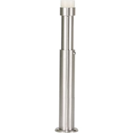 EVI Herrajes  Fermaporta Pour Mur regolabile  88-160 mm  Gomma Bianca  Acciaio Inox  Finitura Opaca  Compresi utensile, vite + tassello di fissaggio  Mod. I-182KB (1/5)