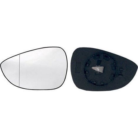 Verre de rétroviseur gauche asphérique Ford Fiesta MK6 2008-2017