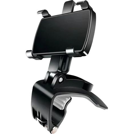 Supporto per telefono da auto compatibile con i modelli Fiat 500L, 500e, 500X e 500L supporto per telefono da cruscotto supporto a clip per auto rotazione a 360 gradi. (1/5)