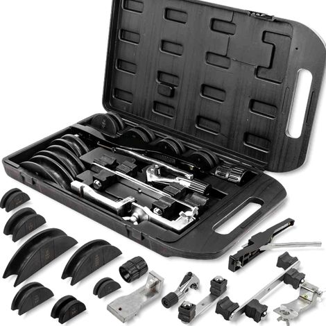 FORCEKRAFT Hydraulische Biegemaschine für Kupferrohre, manuelles Set + Koffer (1/5)