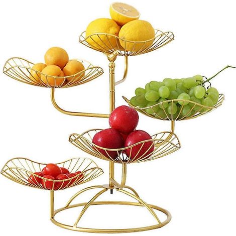 Obstkorbständer, Obsthalter, dekorativer Lebensmittel-Tischhalter, Süßigkeitenhalter