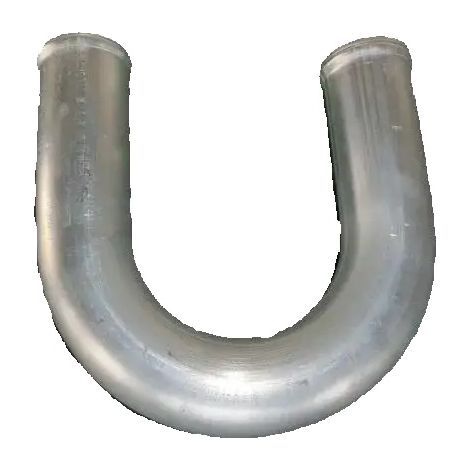 Tubo intercooler, struttura in alluminio, flusso d'aria ottimizzato, colore argento (1/5)