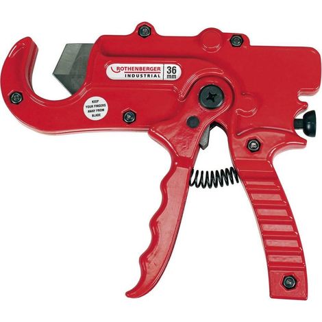 Rothenberger Industrial 36010 Cortatubos de plástico 36 mm