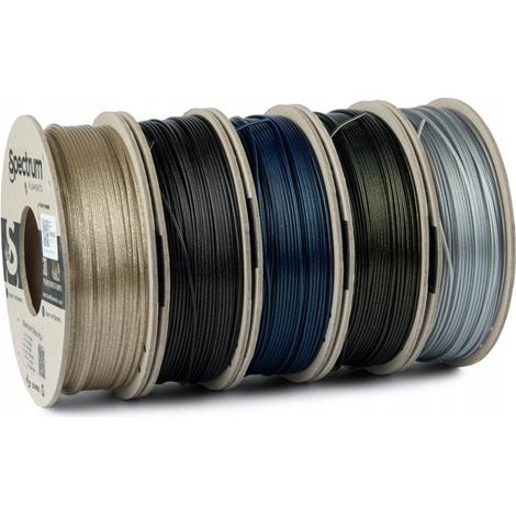Filamente Spectrum PLA Glitter 1.75mm 5 Spulen 0.25kg (1/3)