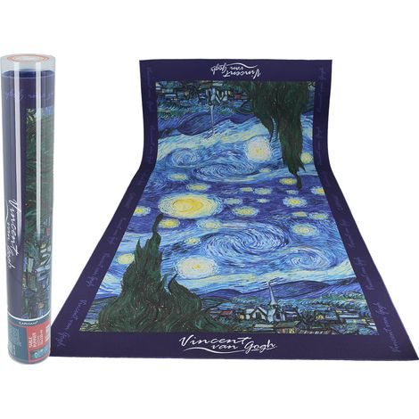 Runner da tavola - V. van Gogh, Notte stellata (carmani)