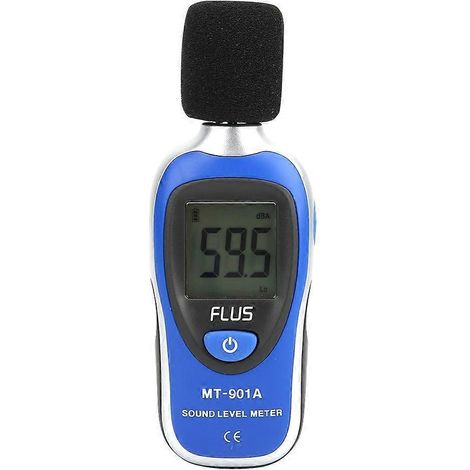 MT-901A Sonomètre numérique portable à écran LCD, détecteur de bruit, testeur, mesure des données en décibels : 30-130 (1/4)