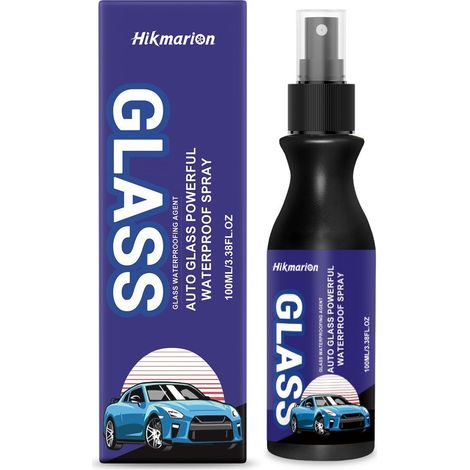 Wasserfestes Spray zur Reinigung von Autoscheiben, zur Fleckenentfernung und für klare Sicht – 100 ml -- DE (1/5)