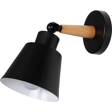 Applique murale LED colorée en fer, douille E27, style moderne, idéale pour chambre, salon et éclairage intérieur. Tête de vis Macaron (1/4)