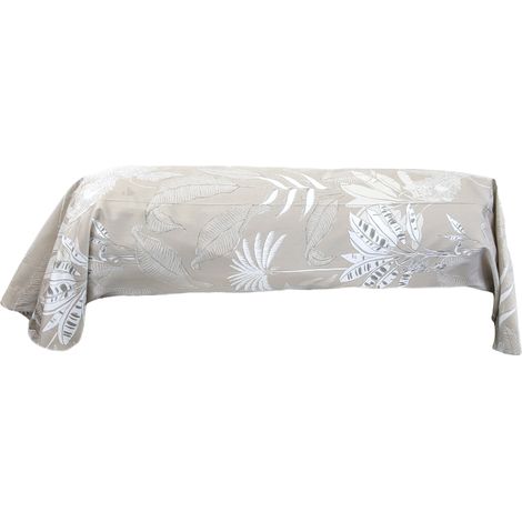 Taie de traversin satin de coton CAYENNE 240x43 cm (1/5)
