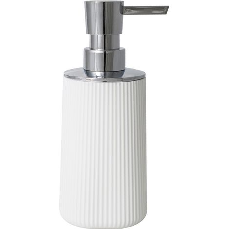 Distributore di sapone 250 ml AWD INTERIOR Zen 1511 bianco ABS (1/4)