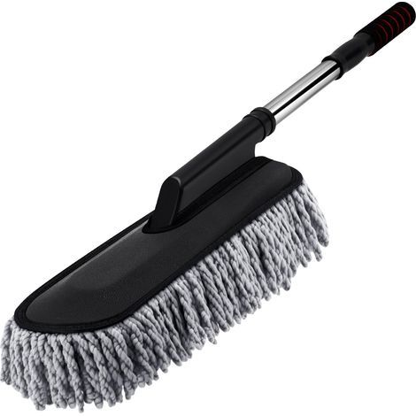 Balai de lavage auto télescopique en microfibre, sans rayures (1/5)