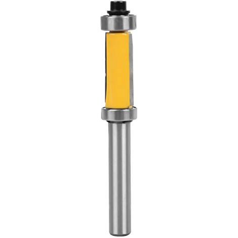 Fresa de Ranurar de 8 mm, Broca Larga de Carburo para Madera - Ideal para Contrachapado, Maderas Duras y Blandas. (1/4)