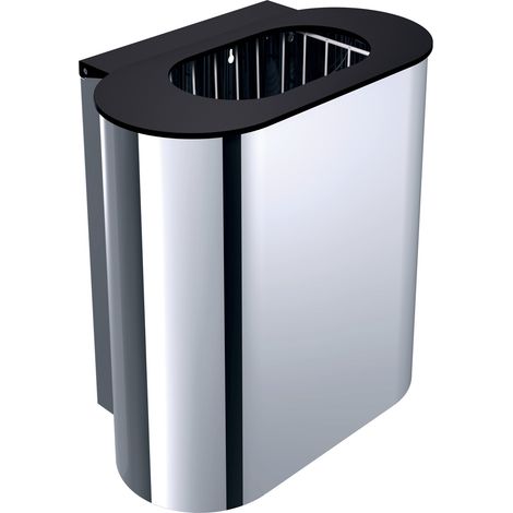 Papelera emco system2, 30 litros, cromada, modelo de pared, (1/2)