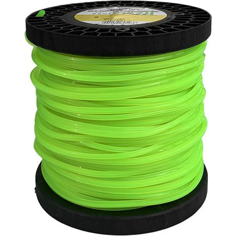 FILO SUPERBLADE DECESPUGLIATORE TAGLIAERBA 5mm x 72m QUADRATO BOBINA ERREZETA
