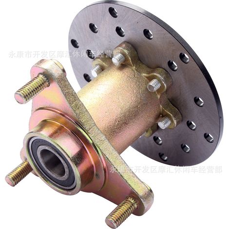 ATV 4x4 Beach Karting 50-110CC, 78mm front wheel hub flange bolt pattern, with 110mm brake disc and 15mm axle. (1/5)