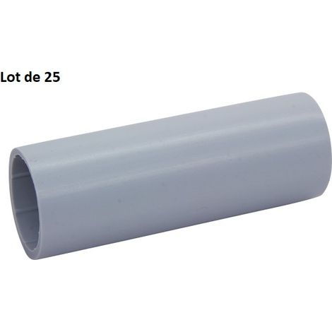 Boîte de 25 manchons ICTA de repérage Ø25mm gris - CLIP'OHM - Eur'Ohm (1/3)