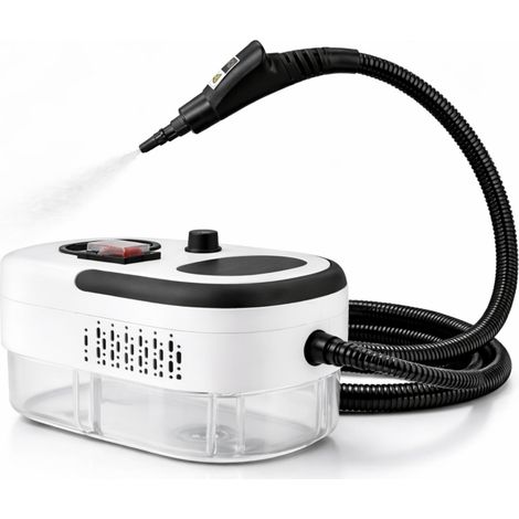 Pulitore a Vapore Portatile 2500W con Serbatoio 1,6L e 13 Accessori