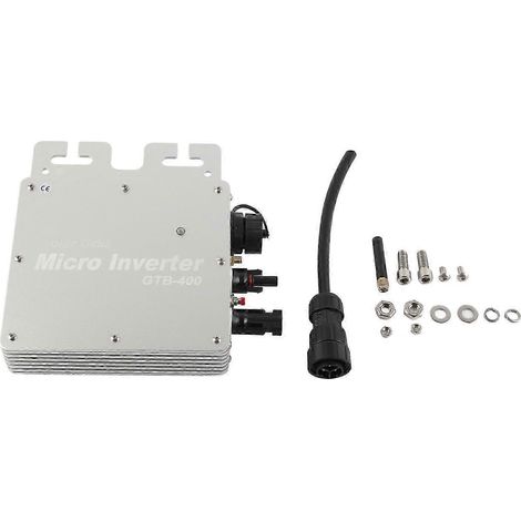 230-V-Mikro-Solarwechselrichter mit WLAN-Controller – Netzspannungswechselrichter, intelligenter Anschlussregler für Photovoltaikanlagen, Fernüberwachungsgerät, kompatibel mit privaten und gewerbliche (1/4)