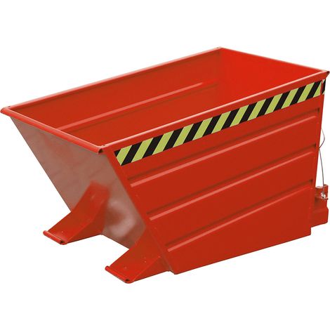Bauer Südlohn Bac à bascule VD 800, peint, rouge feu (1/5)