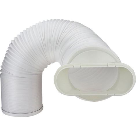 Tuyau d'échappement pour climatiseur portable - Diamètre 15 cm