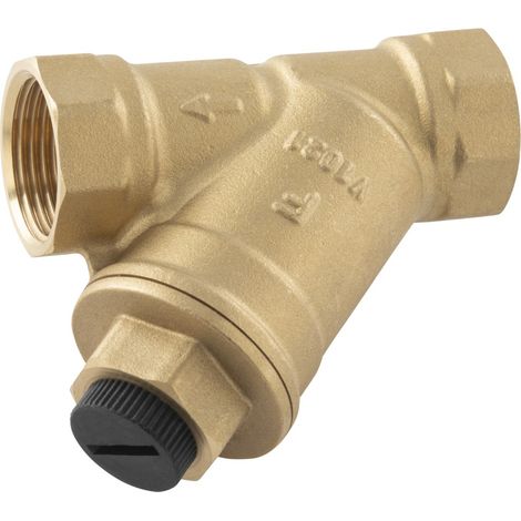 Filtro a rete obliqua con magnete, femmina-femmina, DN50, G2 (1/2)