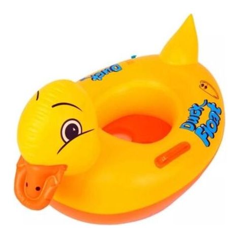 Cercle de natation flottant pour bébé, animaux de dessin animé, bateau flottant, équipement de jeu aquatique pour enfants (1/4)