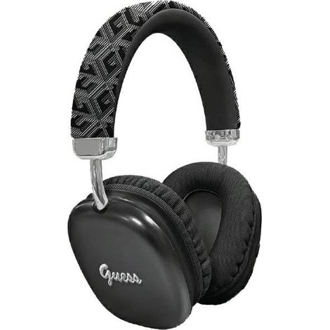 Cuffie Bluetooth Guess GUBHK1GCTCSK Nero/Nero Logo Gcube Metallico