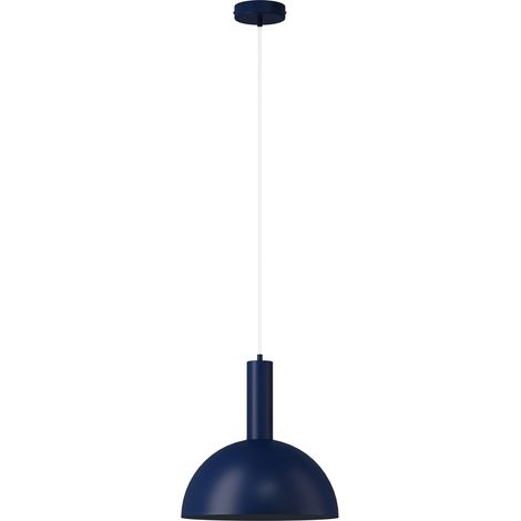 Suspension scandinave bleue dôme Ø30 cm 1xE27 15W VITRUM Sigma Lighting (1/2)