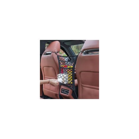 Barrière de Voiture pour Chien à 3 Niveaux,Barrière de Voiture,Enceinte de Voiture en Filet pour Animaux de Compagnie,séparation pour Chien,Organisateur de Voiture rétractable (1/5)