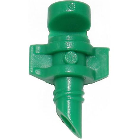 Lot de 50 buses de brumisation d'eau - Micro arroseur de jardin - Réfraction automatique - 180 degrés - Kit d'irrigation pour plantes et système d'irrigation goutte à goutte