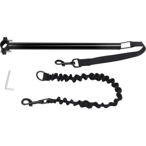Correa para perros manos libres, ideal para pasear, montar en bicicleta y entrenamiento multifuncional: cuerda para correr y senderismo. (1/5)