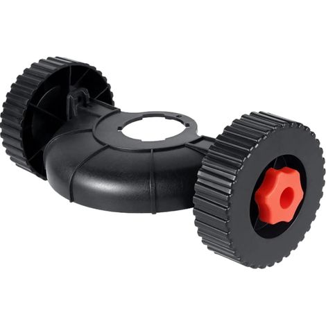 Roue de support de tondeuse pour débroussailleuses, adaptée aux barres de coupe de 58 mm (1/5)