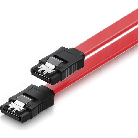 Wentronic Goobay CAK SATA 150-050 Clip 0.50m 0.5m Rojo Cable de SATA - Cable SATA (1/4)
