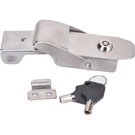 Spannverschluss, Edelstahl Feder Knebelverschluss Toggle Latch Schrankkästen Kniehebelspanner Schrankverriegelung(A108B-3) (1/5)