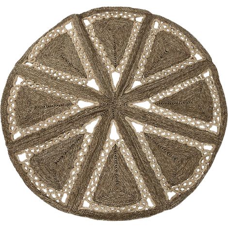 Alfombra Seagrass Algodon 178X178X2 Natural (1/4)