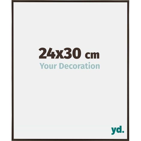 yd. - Cadre photo 24x30 - Anthracite - Plastique - Evry (1/5)