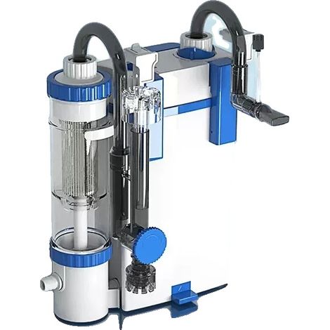 Filtre de réservoir à poissons, filtration d'oxygène intégrée, débit réglable, YBF-500 6W 500L-H, Adaptateur UE 220V-50HZ (1/2)