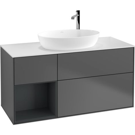 Villeroy & Boch F941HGGK Meuble sous-lavabo Finion F94 (1/2)