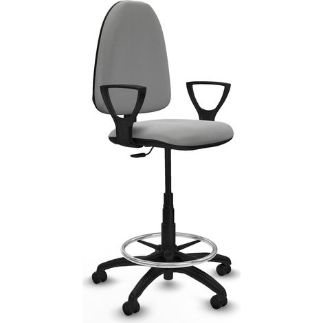 Silla de Oficina Piqueras y Crespo BFN01RP Gris claro Alta