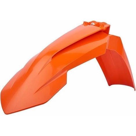 Guardabarros delantero Polisport para KTM SX SXF 85 18 24, color naranja, resistente.