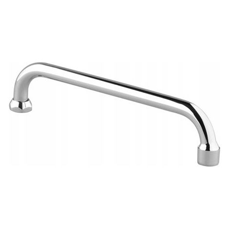 Caño para grifo tipo "C" de 1/2", longitud 240 mm (1/3)
